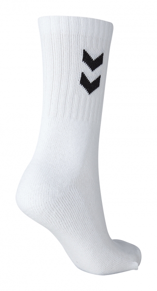 Hummel Basic 3er Pack Sportsocken - Weiß